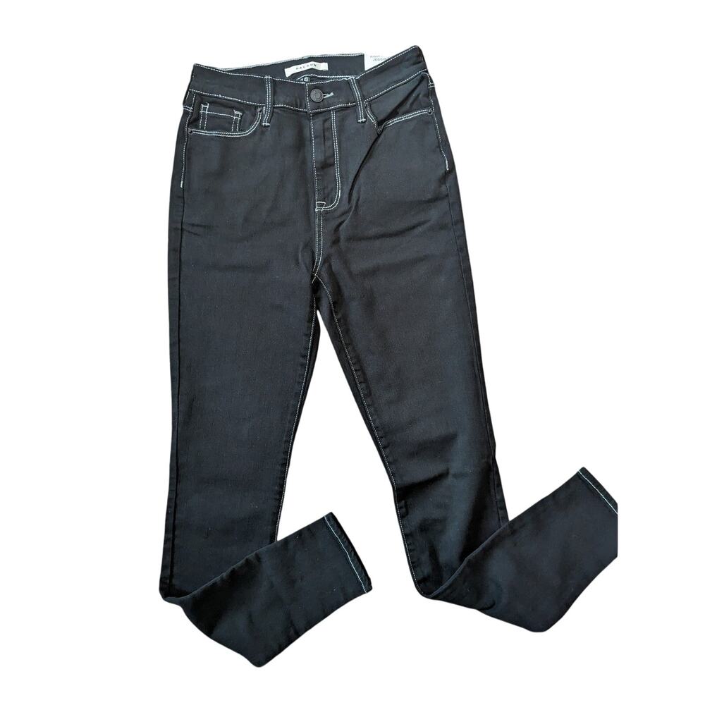 New PacSun Black High Rise 5-Picket Jegging Size 25
